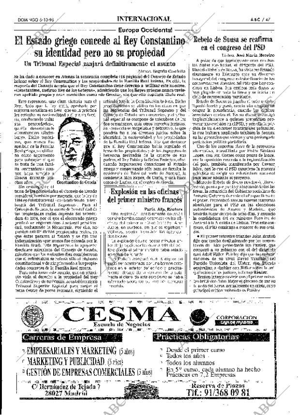 ABC MADRID 06-10-1996 página 47