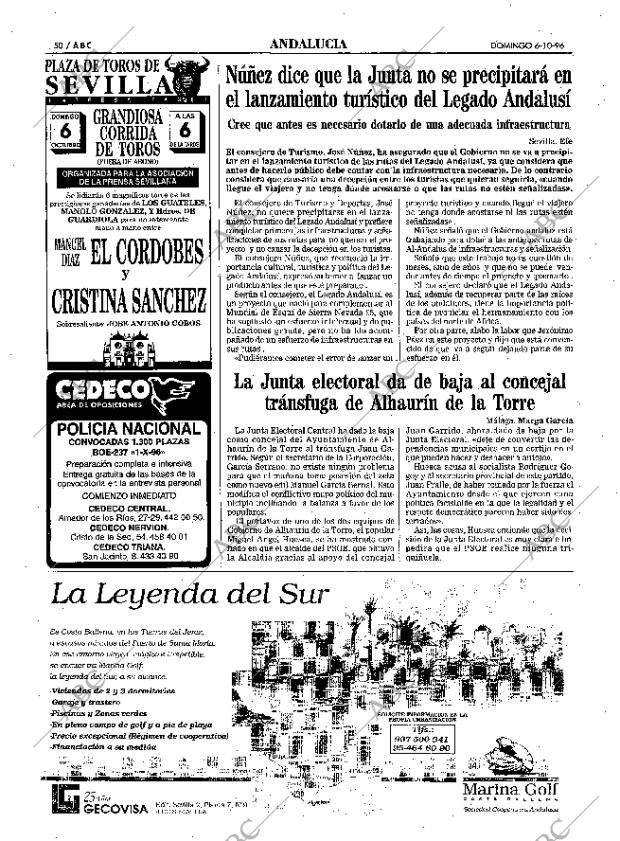 ABC SEVILLA 06-10-1996 página 50