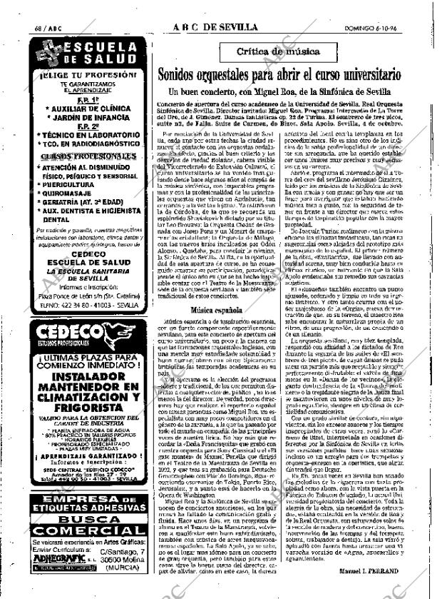 ABC SEVILLA 06-10-1996 página 68