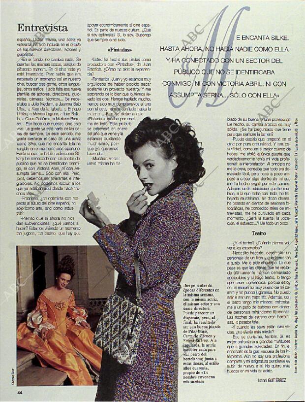 BLANCO Y NEGRO MADRID 06-10-1996 página 44