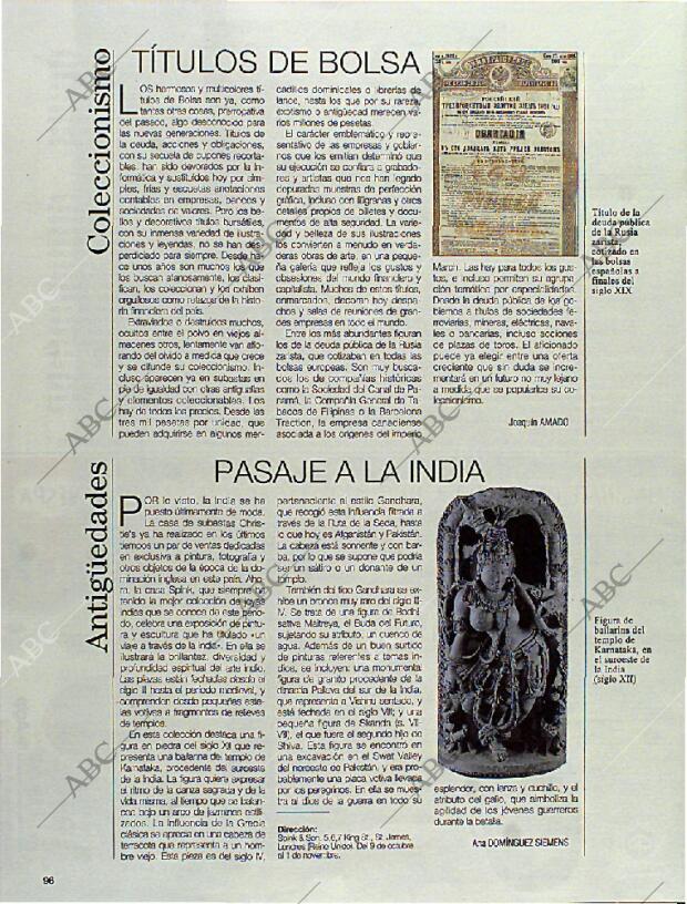 BLANCO Y NEGRO MADRID 06-10-1996 página 96