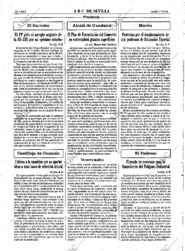 ABC SEVILLA 07-10-1996 página 52