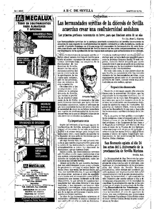ABC SEVILLA 08-10-1996 página 54