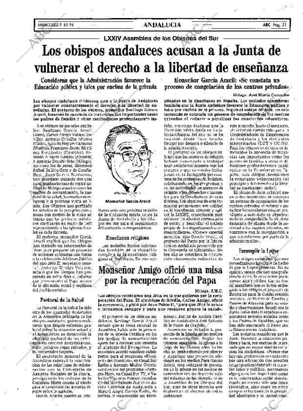 ABC SEVILLA 09-10-1996 página 31