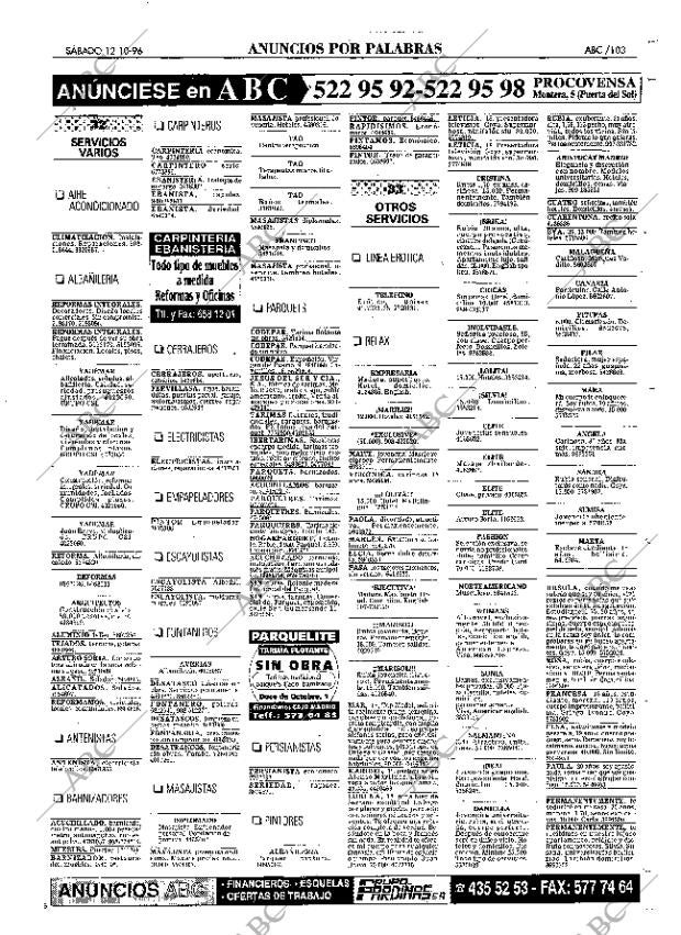 ABC MADRID 12-10-1996 página 103