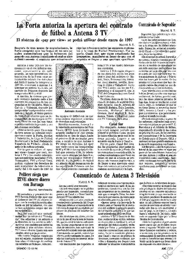 ABC MADRID 12-10-1996 página 115