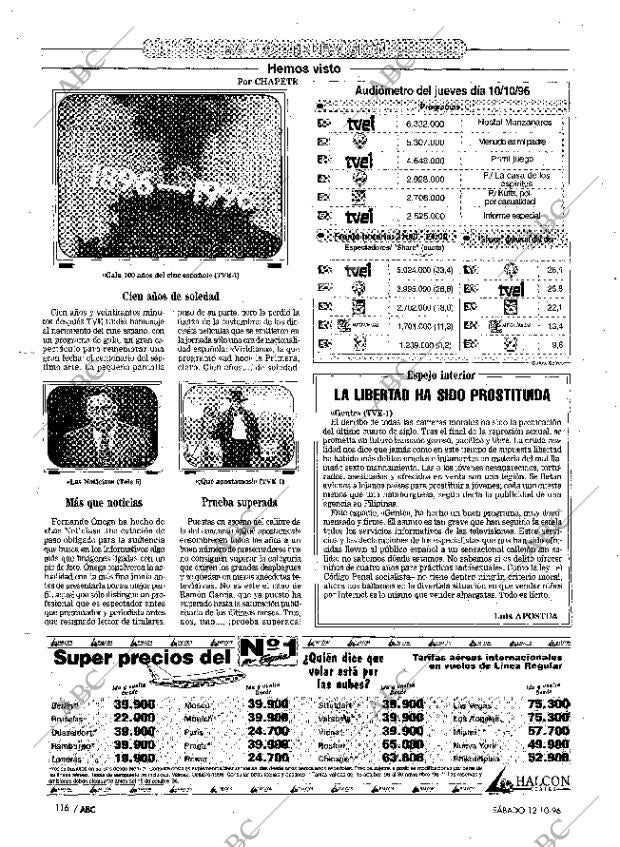 ABC MADRID 12-10-1996 página 116