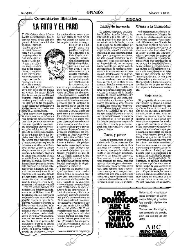 ABC MADRID 12-10-1996 página 16