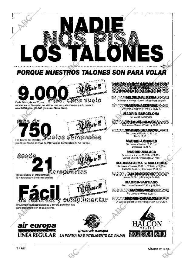 ABC MADRID 12-10-1996 página 2