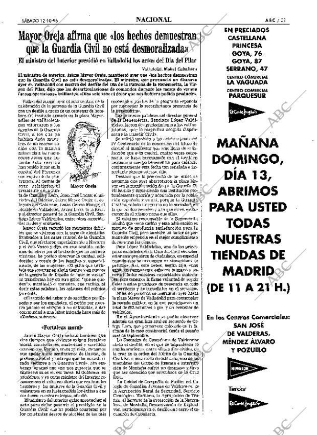 ABC MADRID 12-10-1996 página 23
