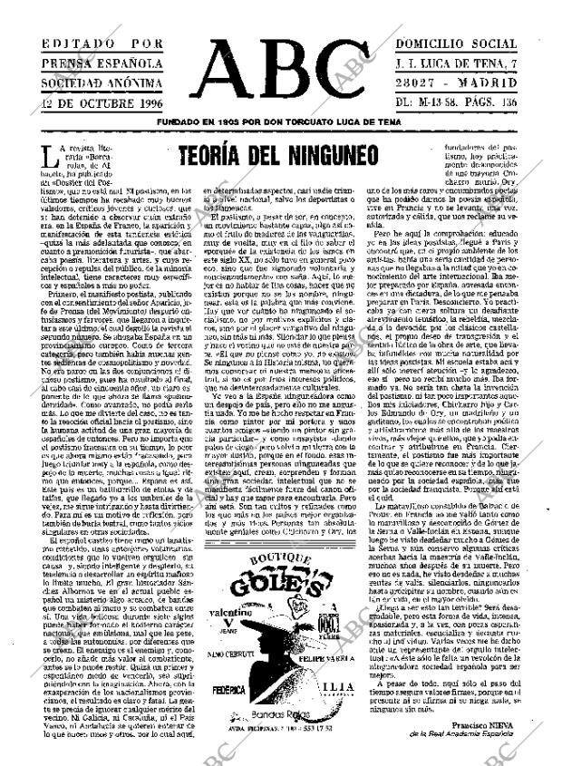 ABC MADRID 12-10-1996 página 3