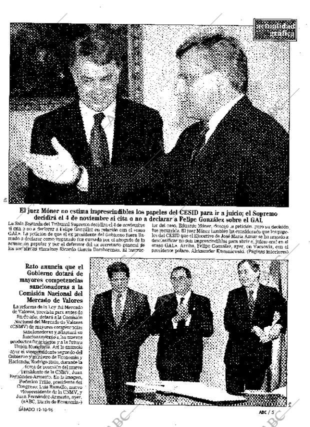 ABC MADRID 12-10-1996 página 5
