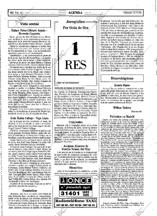 ABC MADRID 12-10-1996 página 66