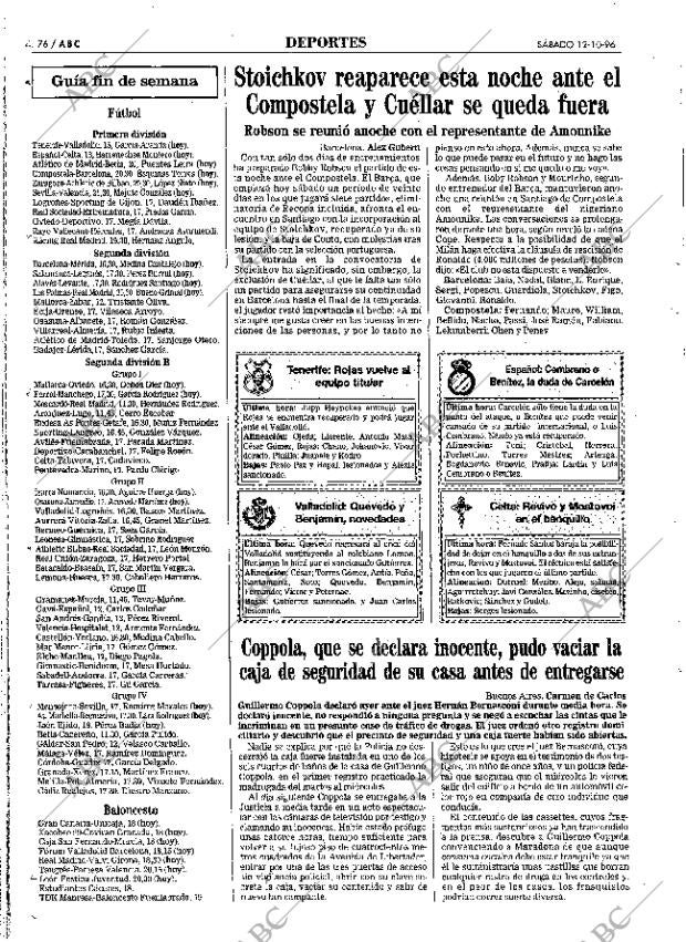 ABC MADRID 12-10-1996 página 76