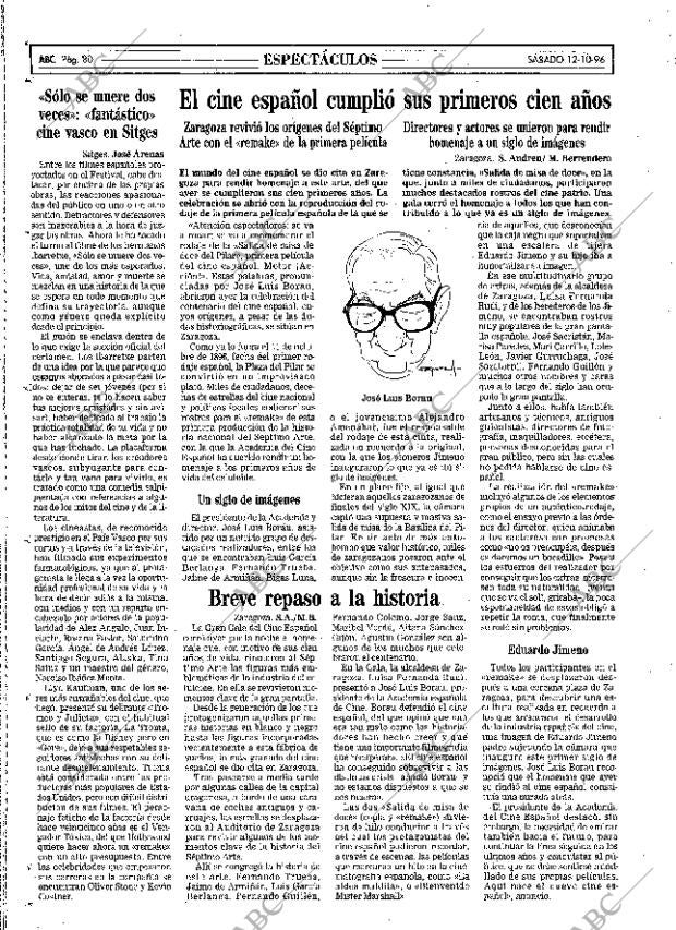 ABC MADRID 12-10-1996 página 80