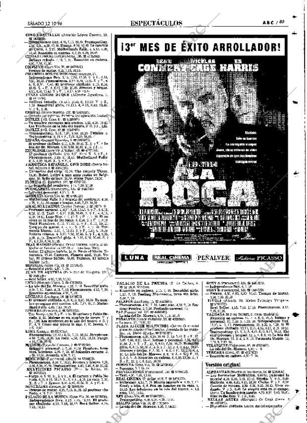 ABC MADRID 12-10-1996 página 89