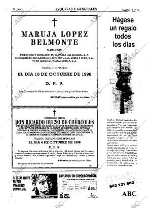 ABC MADRID 12-10-1996 página 92