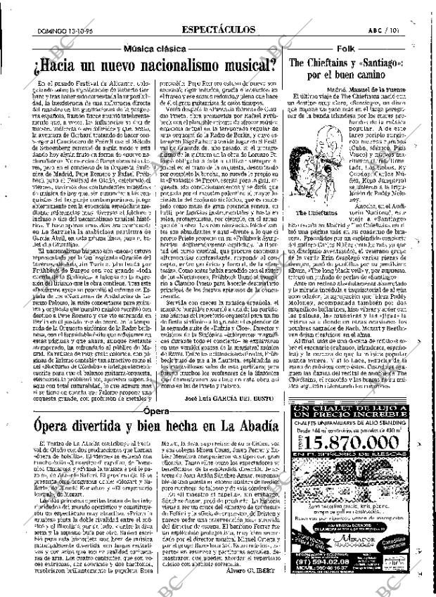 ABC MADRID 13-10-1996 página 101