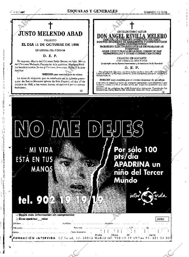 ABC MADRID 13-10-1996 página 112