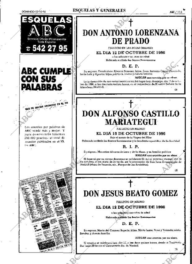 ABC MADRID 13-10-1996 página 115