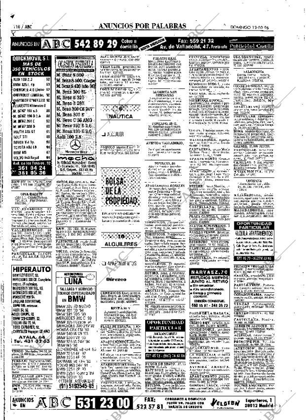 ABC MADRID 13-10-1996 página 118