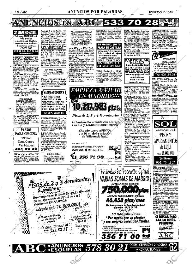 ABC MADRID 13-10-1996 página 132