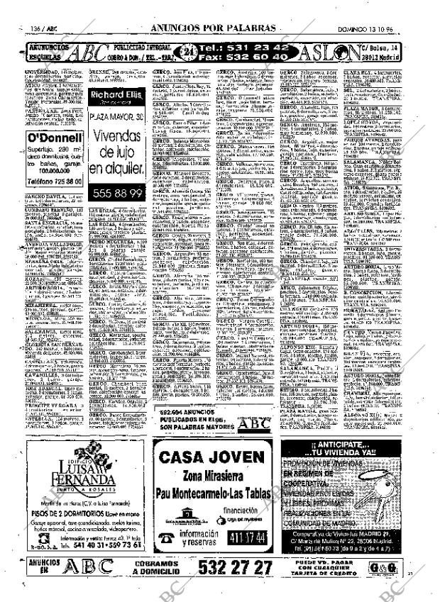 ABC MADRID 13-10-1996 página 136