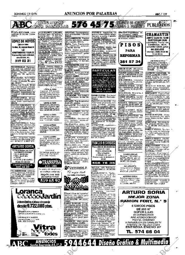 ABC MADRID 13-10-1996 página 139