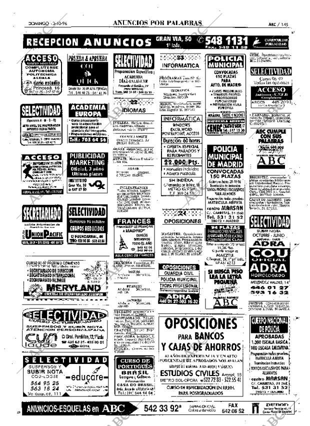 ABC MADRID 13-10-1996 página 145