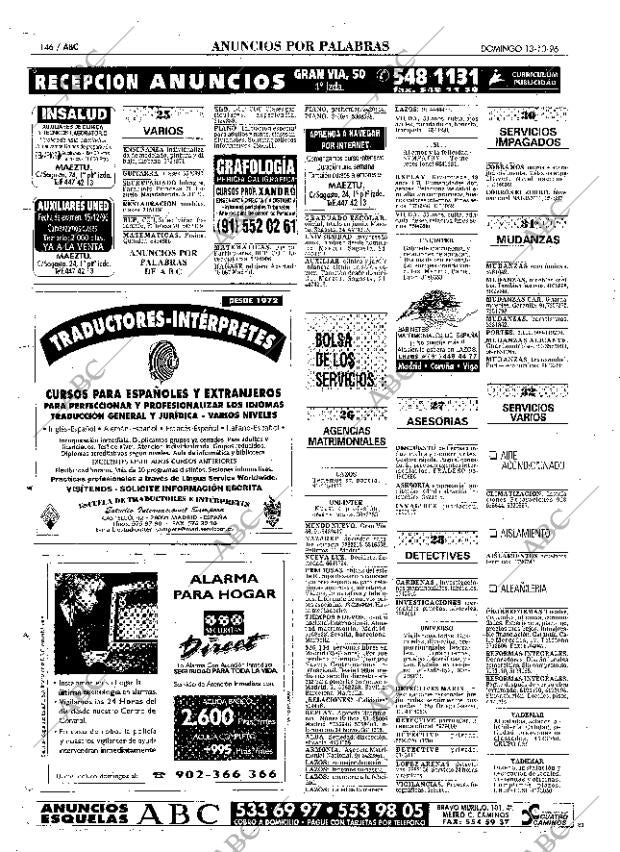 ABC MADRID 13-10-1996 página 146