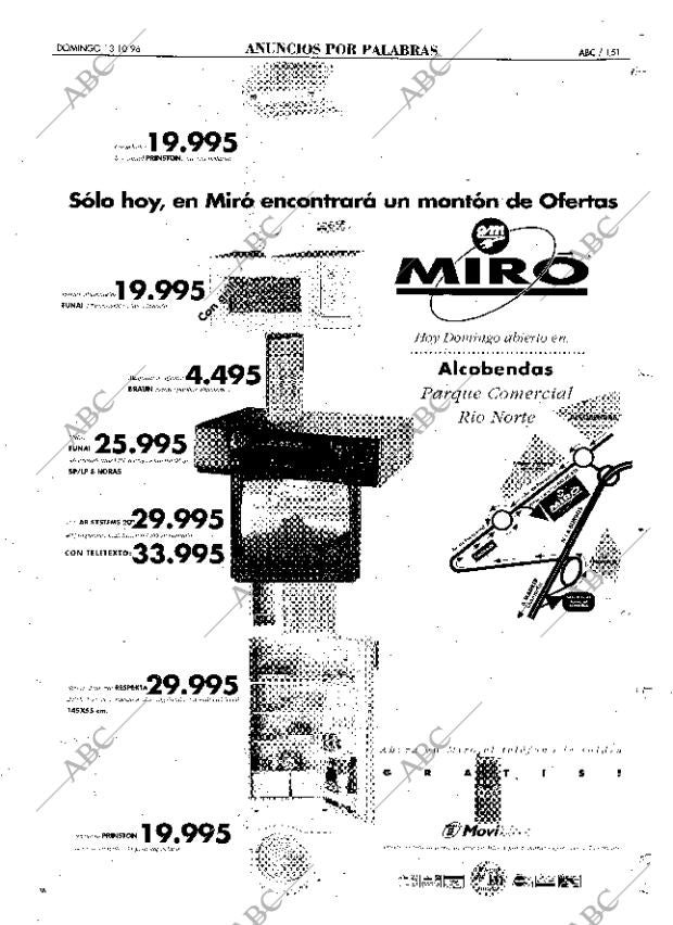 ABC MADRID 13-10-1996 página 151