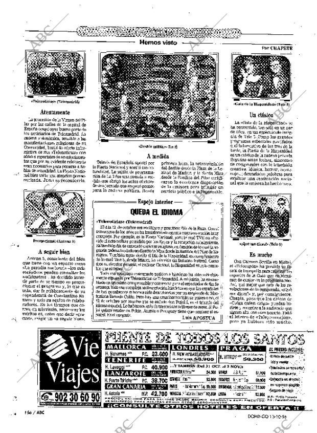 ABC MADRID 13-10-1996 página 156