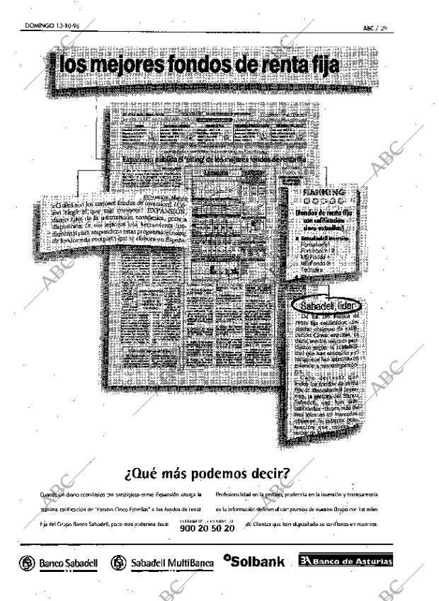 ABC MADRID 13-10-1996 página 29