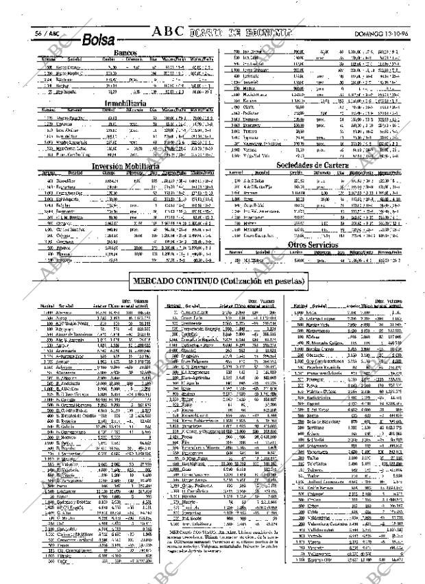 ABC MADRID 13-10-1996 página 56