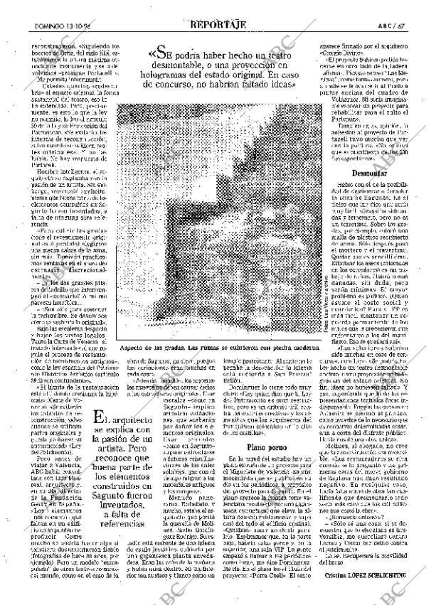 ABC MADRID 13-10-1996 página 67