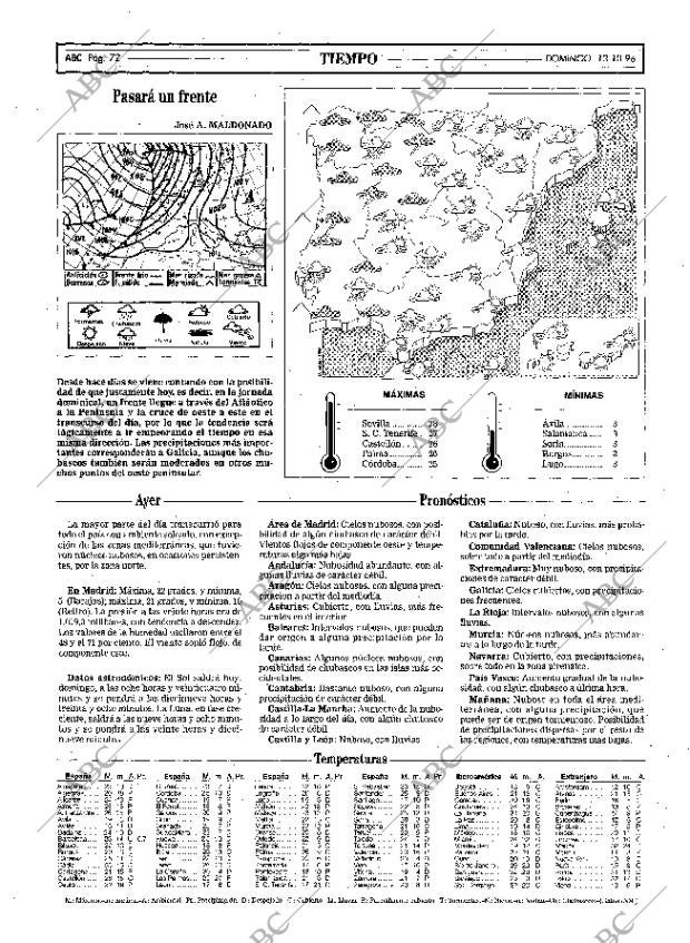 ABC MADRID 13-10-1996 página 72