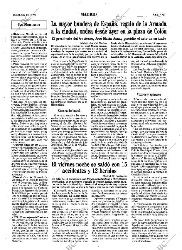 ABC MADRID 13-10-1996 página 75