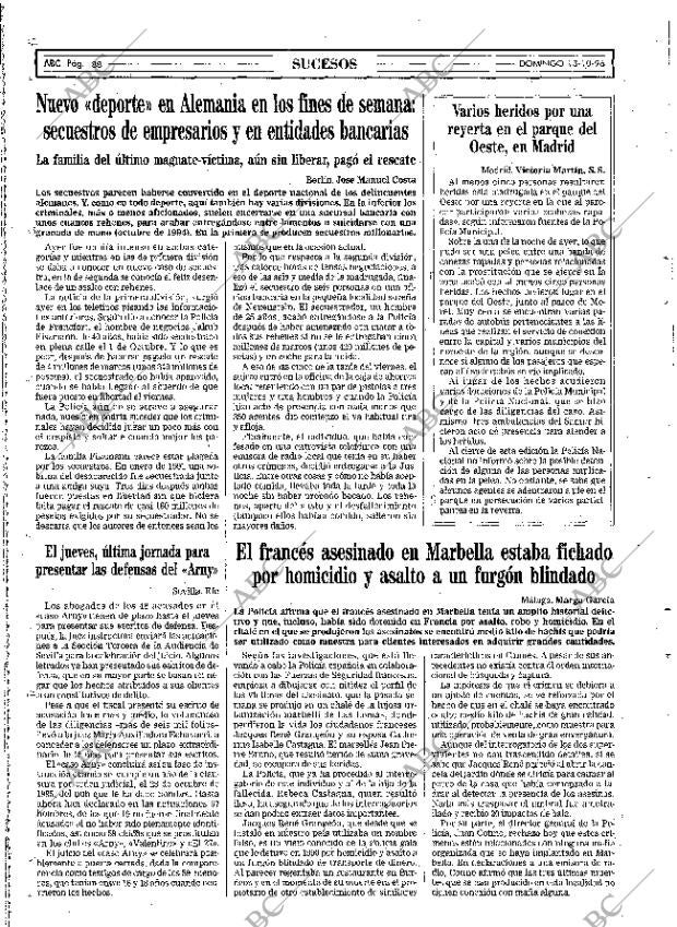 ABC MADRID 13-10-1996 página 88