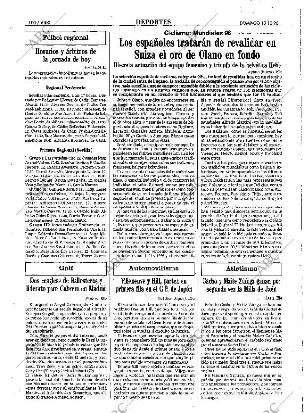 ABC SEVILLA 13-10-1996 página 100