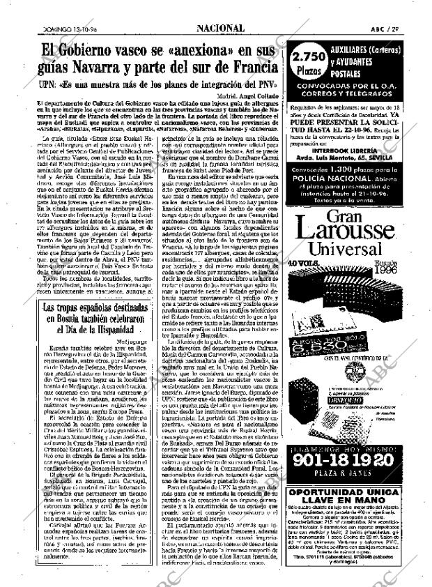 ABC SEVILLA 13-10-1996 página 29