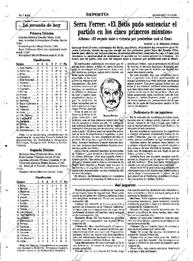 ABC SEVILLA 13-10-1996 página 94