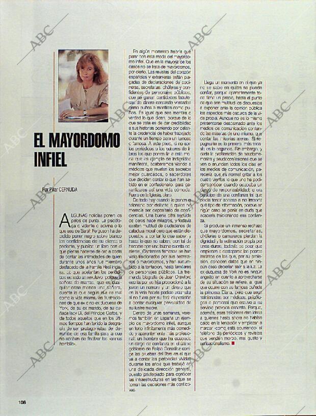 BLANCO Y NEGRO MADRID 13-10-1996 página 106