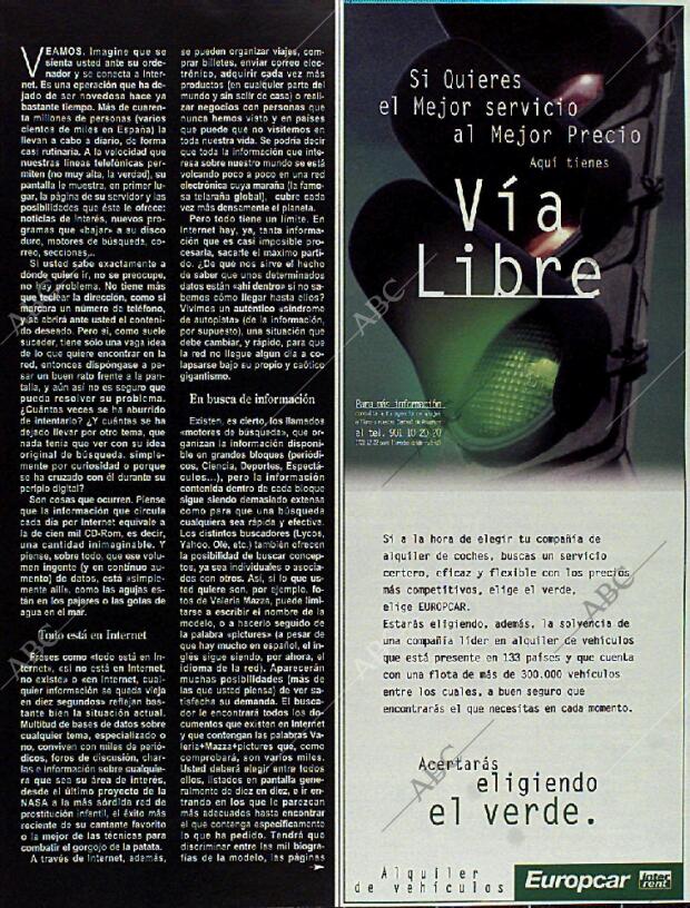 BLANCO Y NEGRO MADRID 13-10-1996 página 13