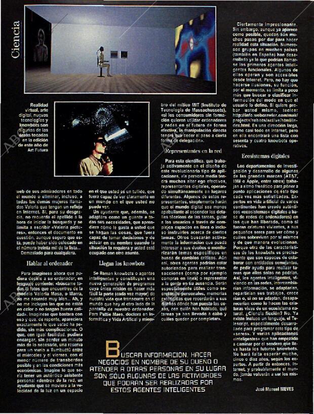 BLANCO Y NEGRO MADRID 13-10-1996 página 14