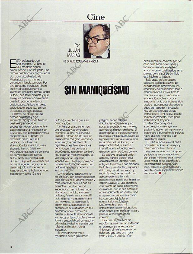 BLANCO Y NEGRO MADRID 13-10-1996 página 4