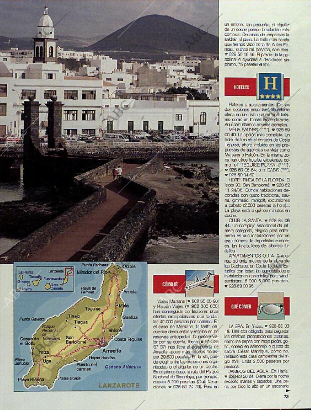 BLANCO Y NEGRO MADRID 13-10-1996 página 73