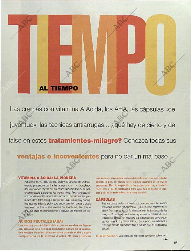 BLANCO Y NEGRO MADRID 13-10-1996 página 87