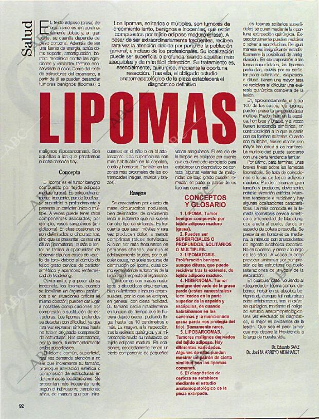 BLANCO Y NEGRO MADRID 13-10-1996 página 92