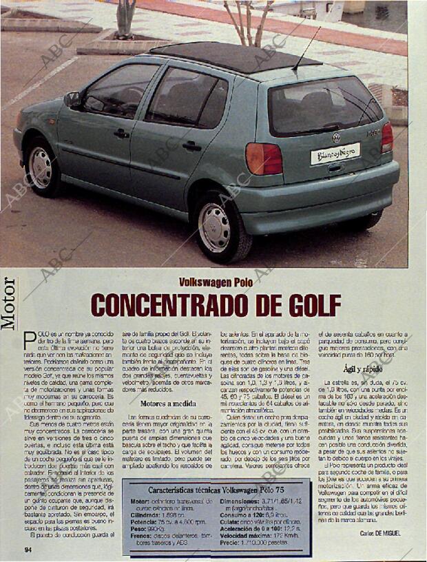 BLANCO Y NEGRO MADRID 13-10-1996 página 94