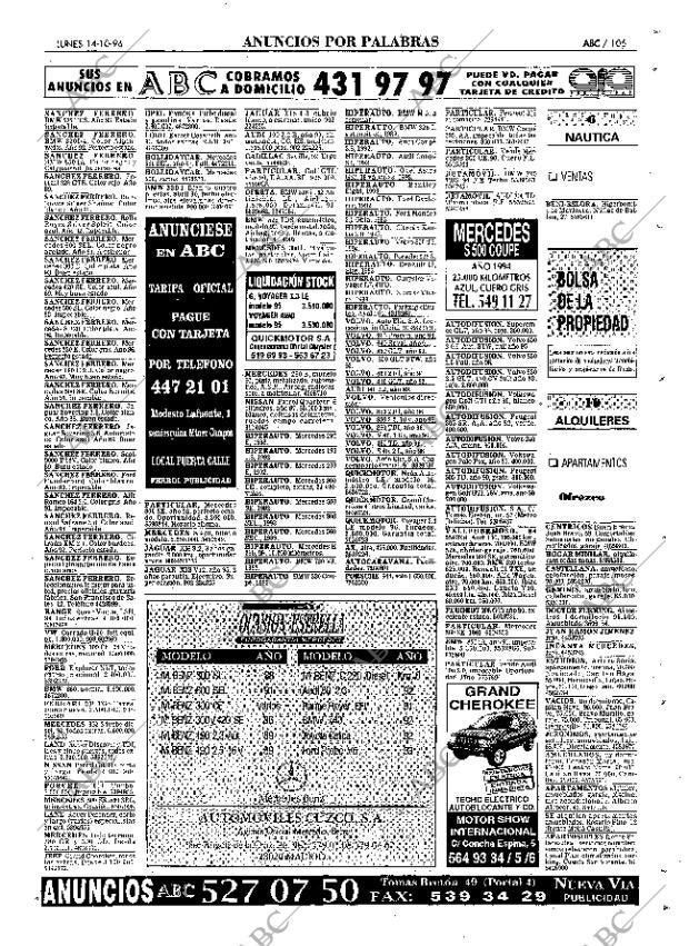 ABC MADRID 14-10-1996 página 105